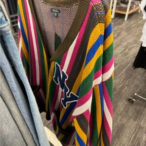 Viral target striped NY cardigan size XXS